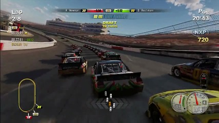 Nascar The Game 2011 - Pack Racing Gameplay