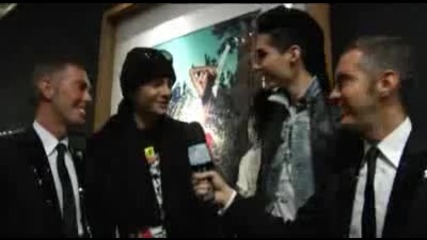 Tokio Hotel Interviewed By Dean And Dan Of Dsquared2 