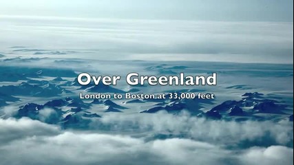 Величествено! Полет над Гренландия! Hd