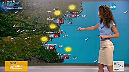 Прогноза за времето (13.09.2016 - сутрешна)