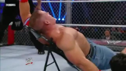 Belly-to-back Suplex to a chair