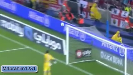 Fabregas Perfect Shot Vs Atletico Madrid