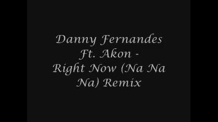 Danny Fernandes Ft. Akon - Right Now Na Na Na Remix