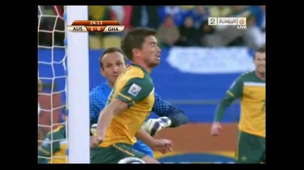 World Cup Гана - Австралия 1 - 1 