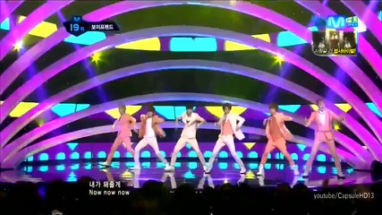 (hd) Boyfriend - Love style ~ M Countdown (12.07.2012)
