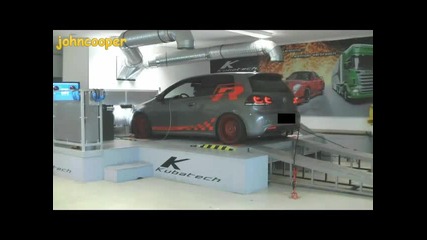 Vw Golf R Tsi on Dyno