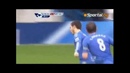 17.3.2013 Челси-уест Хям 2-0 Премиършип