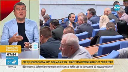 Как държавата ще следи за необоснован скок на цените след въвеждане на еврото