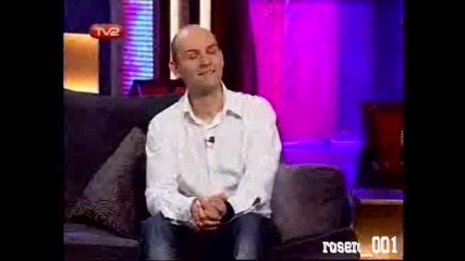 Разкрасителя На Всички Чалга Певици - Гримьора Кирил Чалъков Във Вечерното Шоу На Азис 29.06.2009