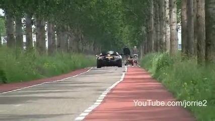 Exotic cars accelerating! Spyker C8 Spyder Challenge Stradale Scuderia Sls Amg Bmw M5 Audi S5 Cc8s 