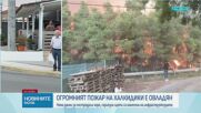 Огромният пожар на Халкидики е овладян