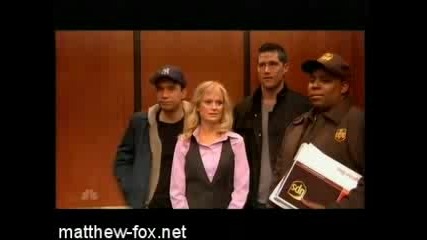 Mathew Fox In The Elevator
