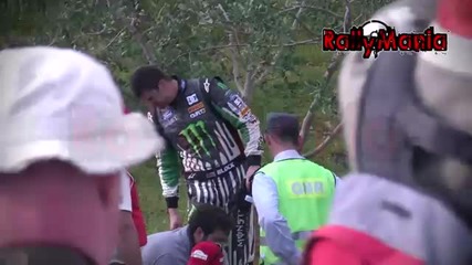 Кен Блок катастрофира на Wrc Portugal 