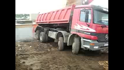 преобарнат Mercedes Benz Actros