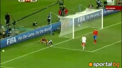 Мондиал 2010 Испания - Швейцария 0:1 