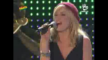 Natasha Bedingfield - Unwritten (at Premios