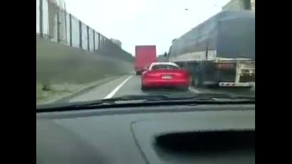 Dodge Viper Crashing