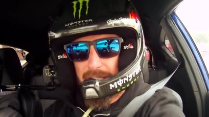 Ken Block hoons on Budapest Track In Ford Fiesta