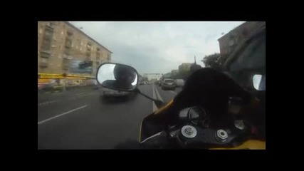 С Yamaha - r1 по улиците на Москва 