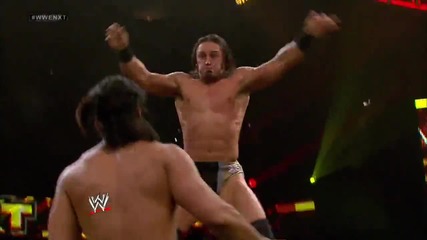 Justin Gabriel is caught off guard and pays the price