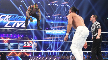 Rey Mysterio vs. Andrade "Cien" Almas: SmackDown LIVE, Nov. 6, 2018
