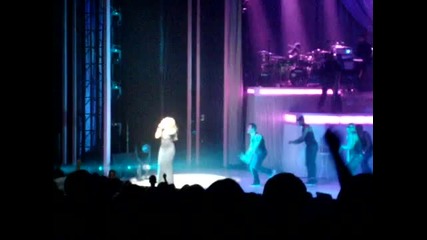 Mariah Carey performing Up Out My Face in Dallas 