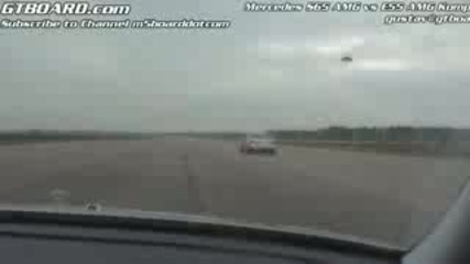 Mercedes S65 Amg vs Mercedes E55 Amg Komprssor