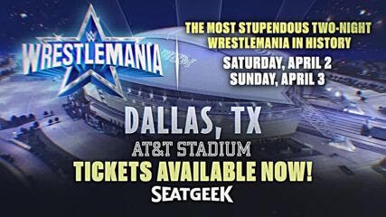 The WrestleMania 38 on-sale party takes over AT&T Stadium