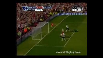 Manchester United 2 – 1 Tottenham Hotspur 24.04.2010
