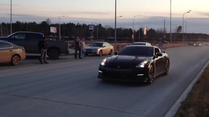 Nissan Gt-r vs. Subaru Impreza Wrx Sti