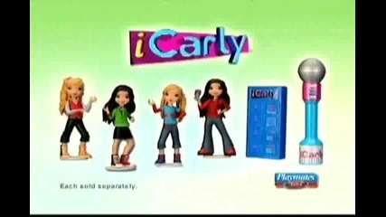 Stefanie Scott - Commercial for icarly Fashion Switch Figures 