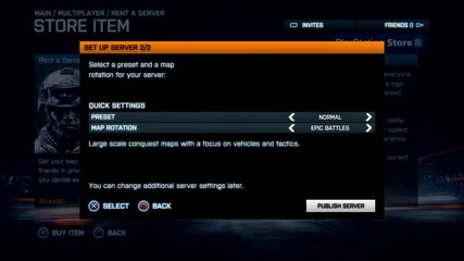 Battlefield 3 - Rent A Console Server Video