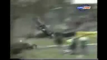 race car crashes 5 
