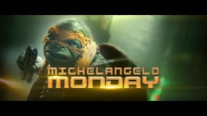 Микеланджело от Костенурките нинджа 2014 - трейлър # Tmnt: Teenage Mutant Ninja Turtles trailer hd