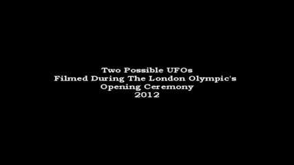 Странно ! Нло над олимпийския стадион в Лондон 2012
