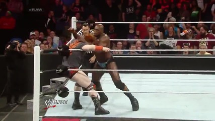 Sheamus vs. Titus O'neil: Raw, April 28, 2014