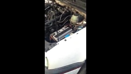 Blow off diesel