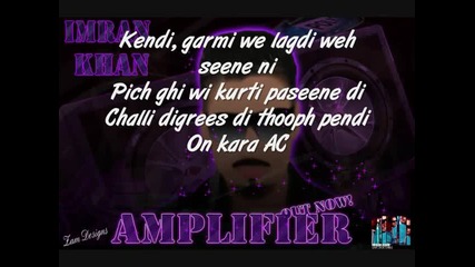 Irman Khan - Amplifier (lyrics)