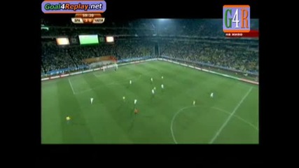 Бразилия - Чили 3:0 *световно първенство Юар 2010* 28.06.10. 