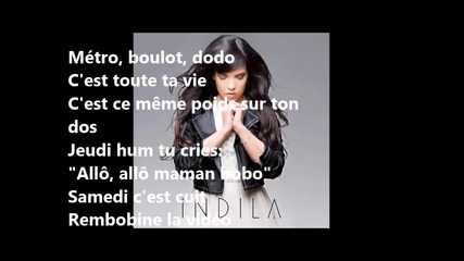 Indila- Run,run (lyrics)