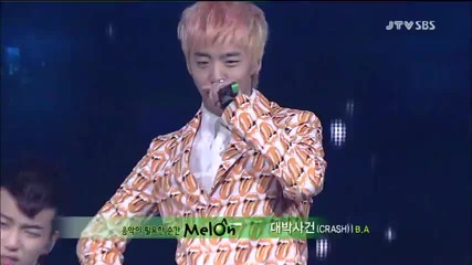 B.a.p - Crash @ Inkigayo (02.09.2012)