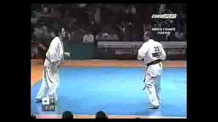 Shin / Кyokushin 8th World tournament 2003 1 / 4 final