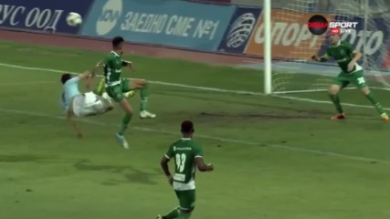 Дунав - Лудогорец 0:3 /полувреме/