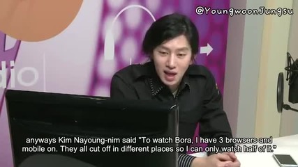 130104 Sungdong Cafe Eunhyuk sad about Ctp