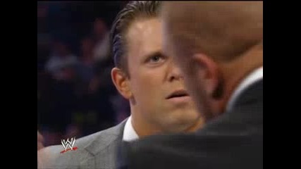 The Miz прекъсва Triple H + му припомня какво стана с The Miz миналата седмица - Wwe Sm 27.09.2013