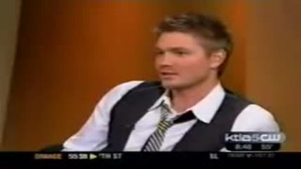 Chad Michael Murray - Ktla Interview with Jessica Holmes (january 9th, 2009)
