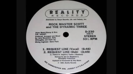 Rock Master Scott and The Dynamic Three - Request Line (full Vocal) -you Tube