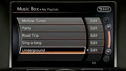 Nissan Navigation System 
