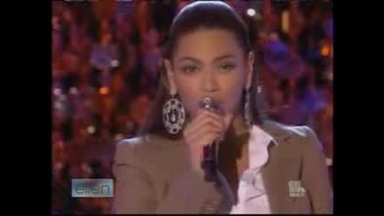 Beyonce - I Were Boy Live Ellen Degeneres Show