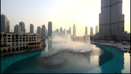 Дубай - Dubai Fountain - Baba Yetu - Christopher Tin 